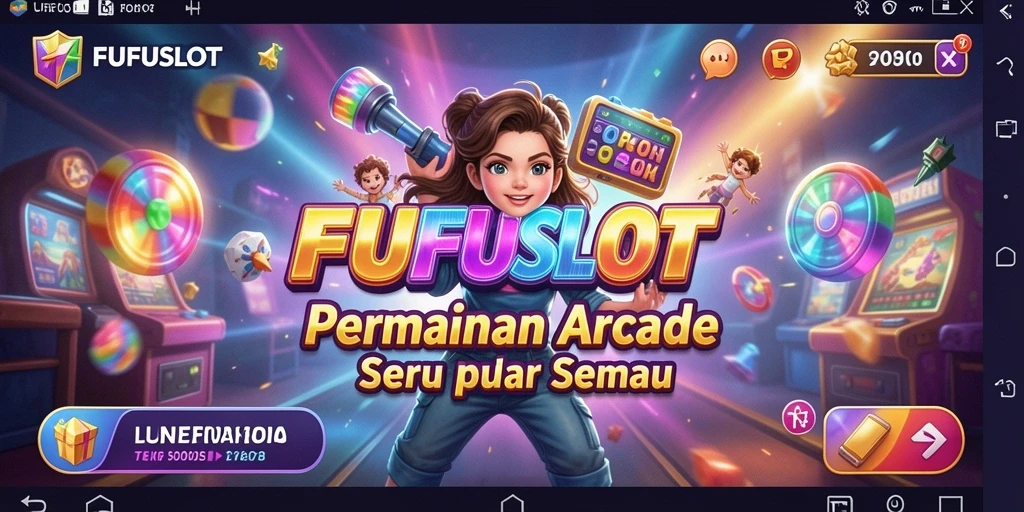 Tampilan gameplay FUFUSLOT yang menarik dan penuh warna.