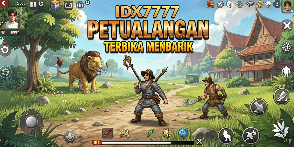 Gameplay IDX777 yang seru dan interaktif dalam dunia terbuka.