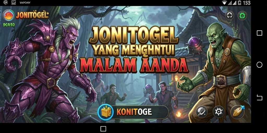 Screenshot gameplay JONITOGEL menampilkan suasana mencekam dan menakutkan.