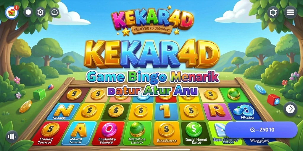 Screenshot KEKAR4D menunjukkan gameplay seru dan interaksi pemain Bingo.