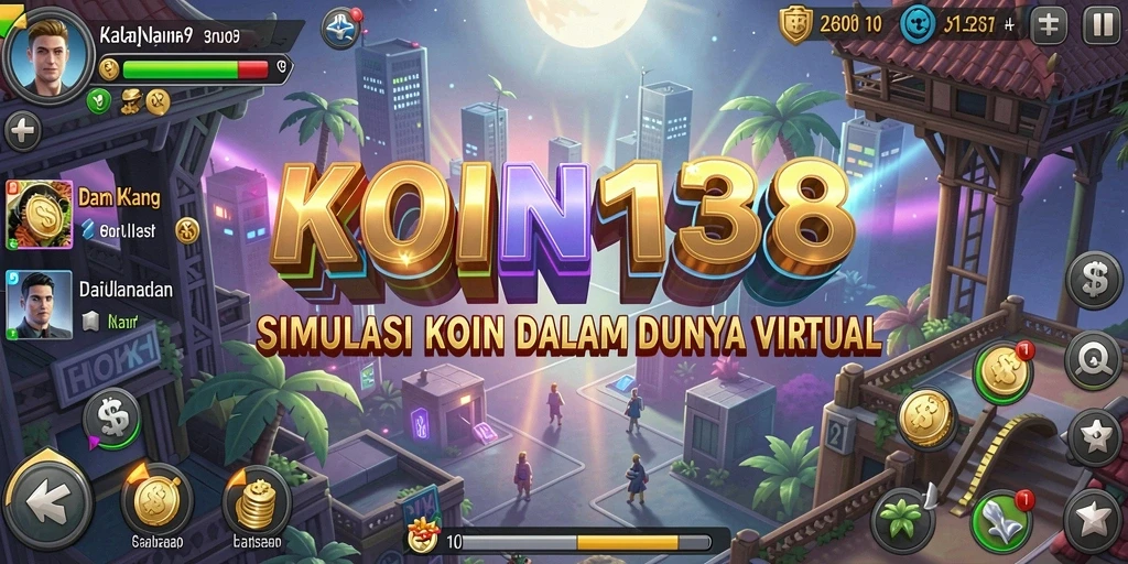Tampilan gameplay KOIN138 yang menarik dan interaktif.