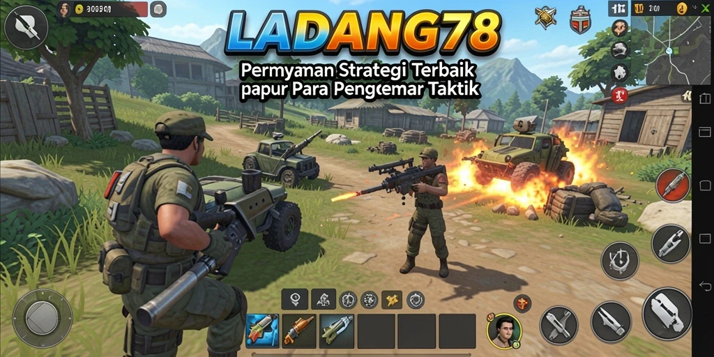 Tampilan gameplay seru LADANG78 dengan strategi yang mendalam.