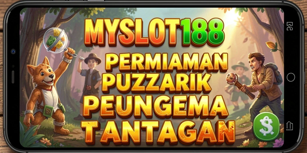 Tampilan gameplay MYSLOT188 dengan teka-teki yang menarik.