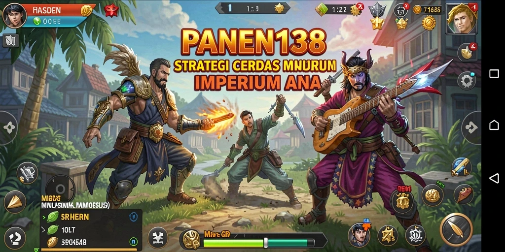 Screenshot aksi seru gameplay PANEN138 yang menampilkan strategi hebat.