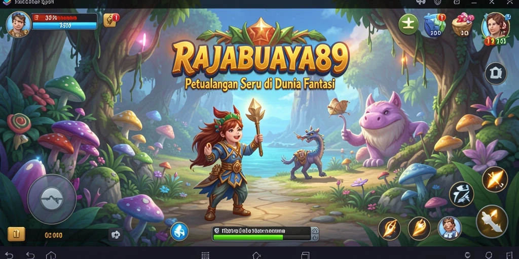 Tampilan seru gameplay RAJABUAYA89 yang penuh petualangan.