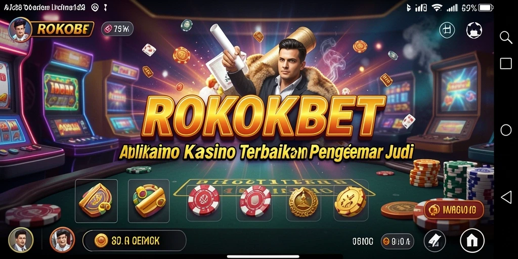 Tampilan gameplay ROKOKBET yang memukau dan interaktif.