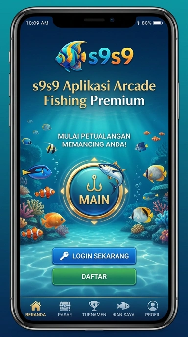 Tampilan antarmuka s9s9 yang sederhana dan bersih.